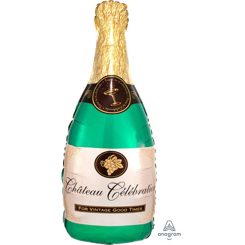 Champagne Bottle Foil Balloon