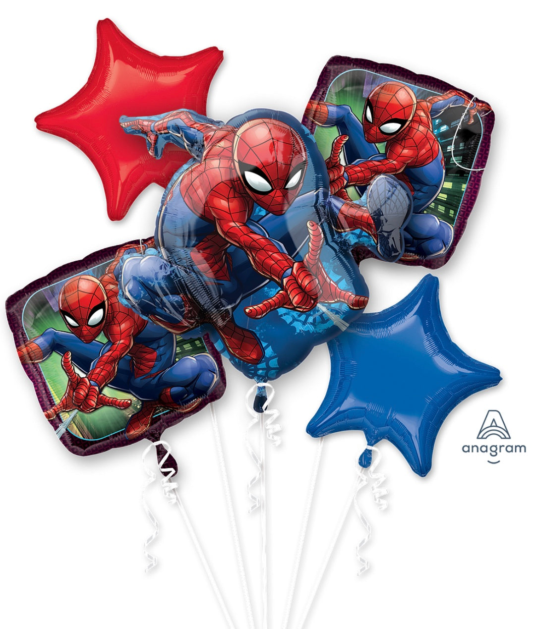 Spider-Man Balloon Bouquet Kit