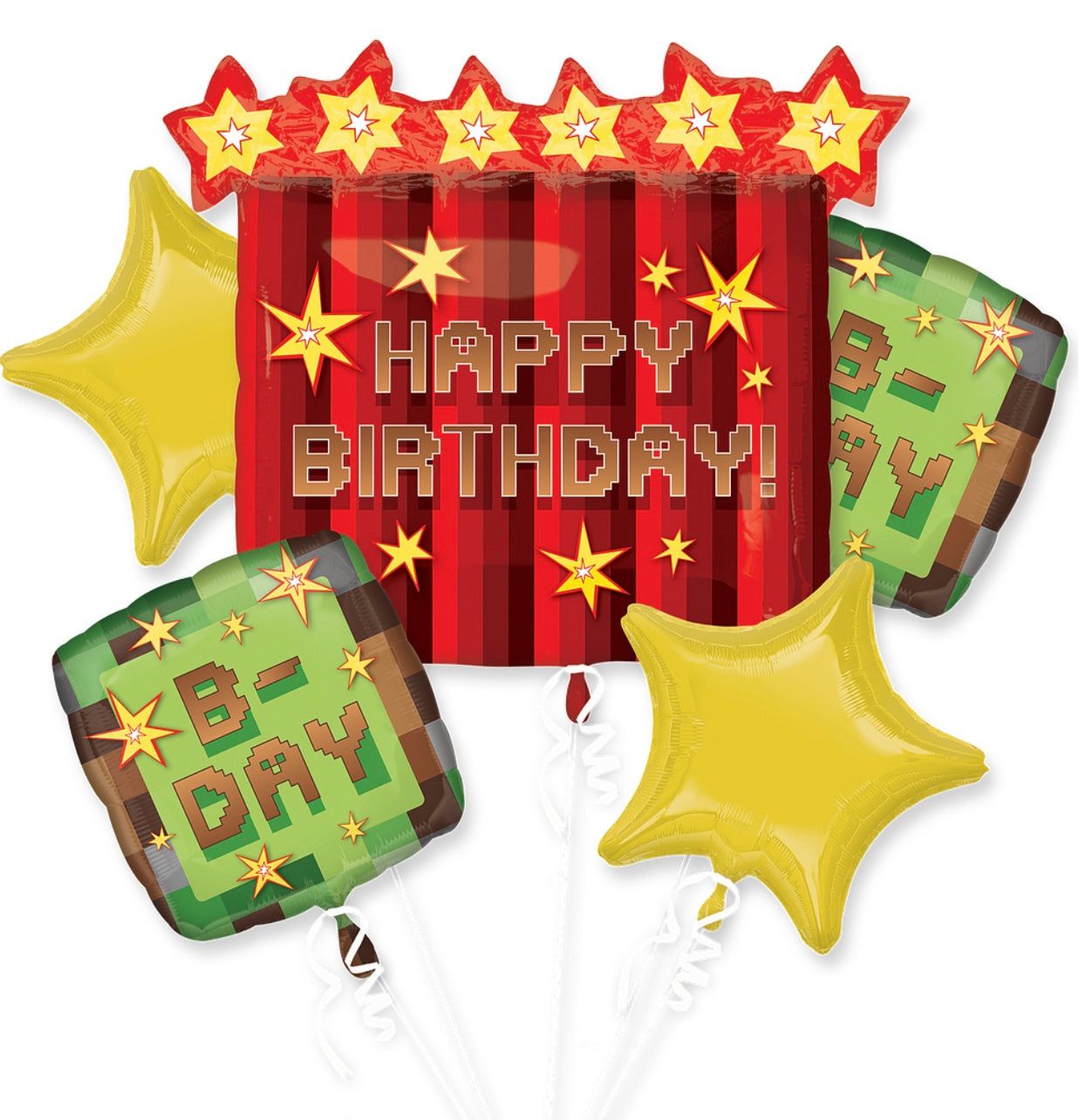 Minecraft Balloon Bouquet