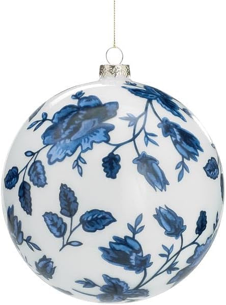 Blue and White Jumbo Ornament