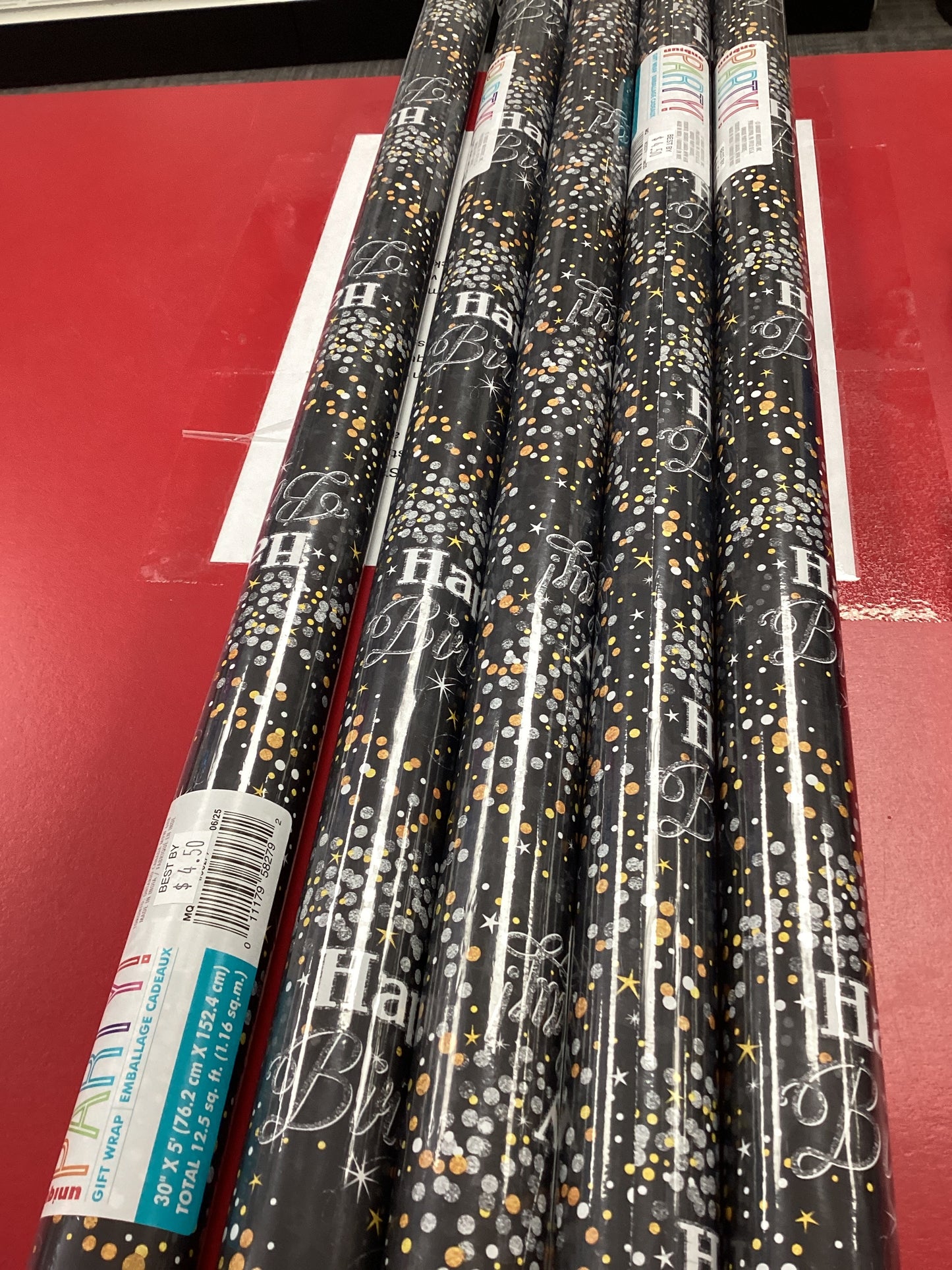 Happy Birthday Elegant Gift Wrap
