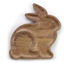 Hip Hop Hooray mango wood tray