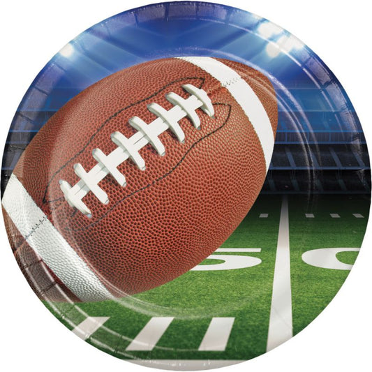 Football Party Lunch Plates