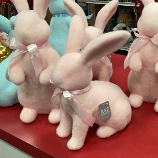 Raz Large Pink Bunnies