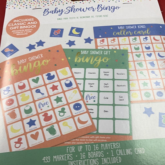Baby Shower Bingo