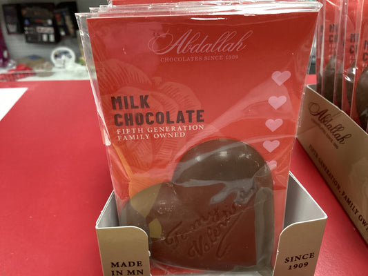 Abdallah chocolate heart