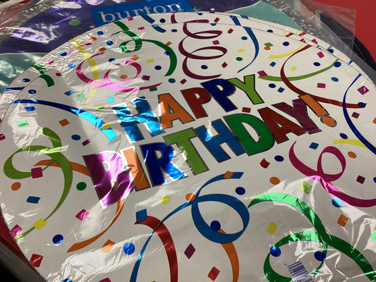 HB Confetti and Streamers