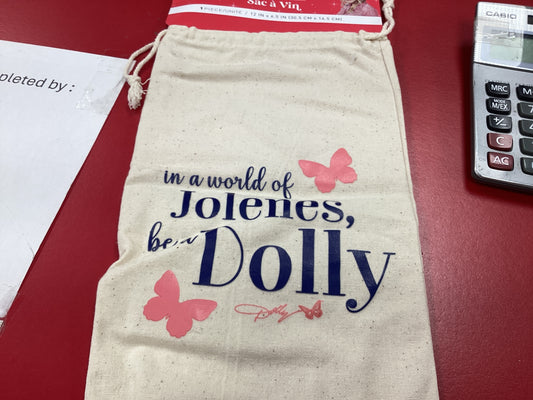 Dolly Wine Bag