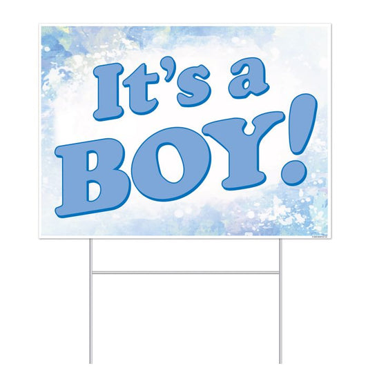 It’s a Boy Plastic Yard Sign