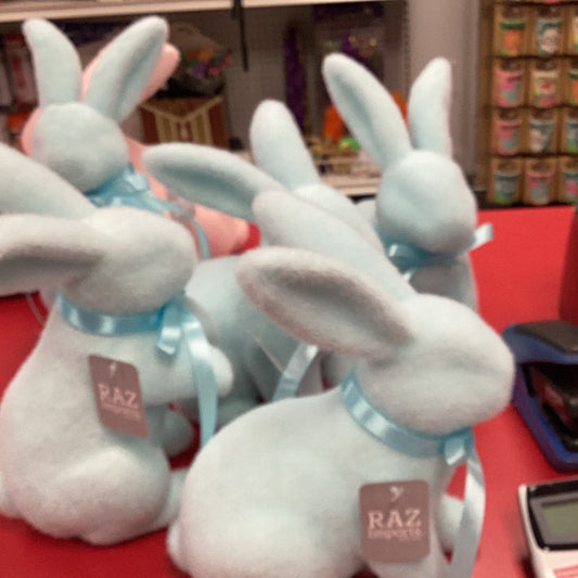 Raz Medium Blue Bunnies