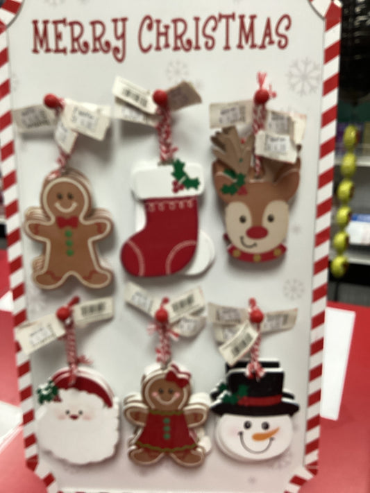 Merry Christmas Ornaments