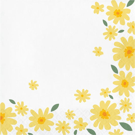 Sweet Daisy Luncheon Napkins
