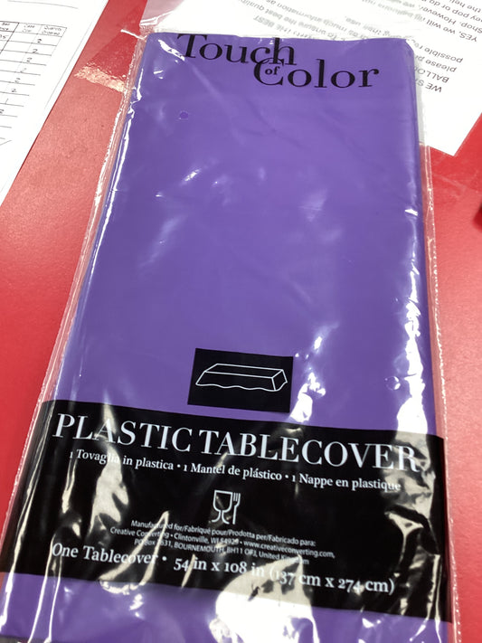 Purple Rectangle Tablecloth