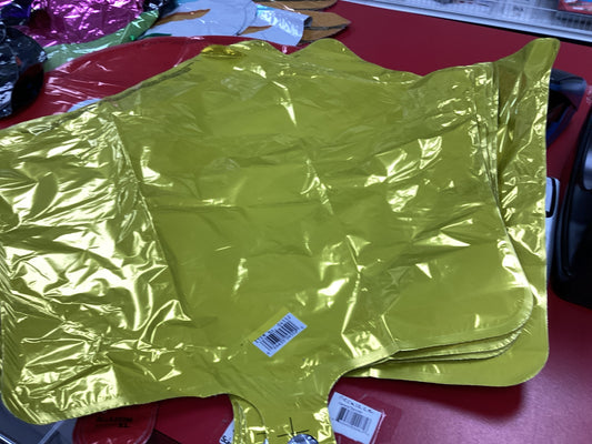 Yellow Star Balloons