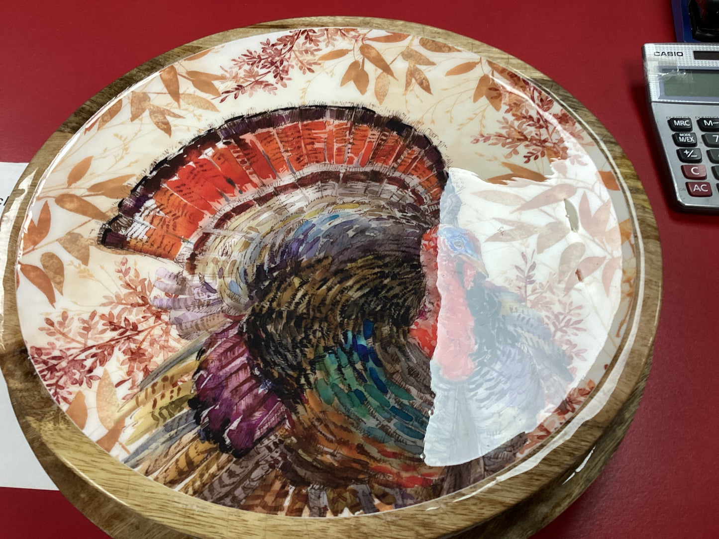 Turkey Round Platter