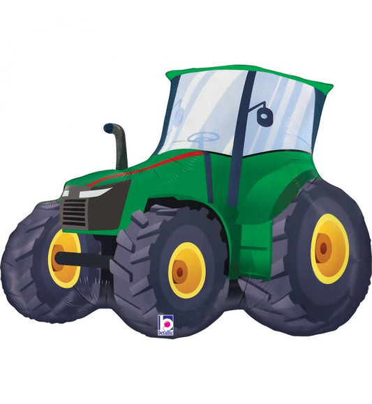 Farm Tractor Foil Balloon