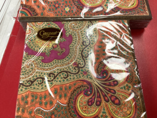 Caspari Jaipur Beverage Napkins
