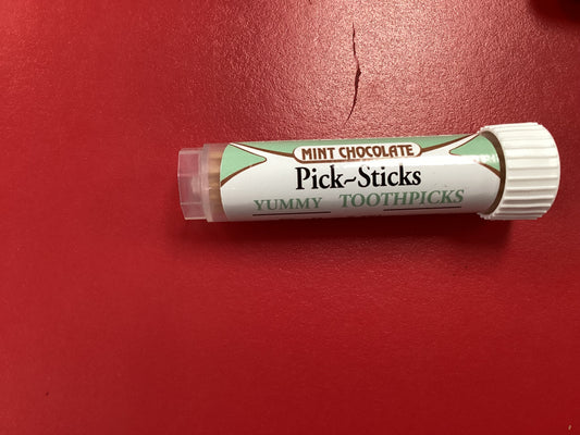 Pick-Sticks Yummy Toothpicks Mint Chocolate