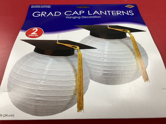 Grad Cap Lanterns