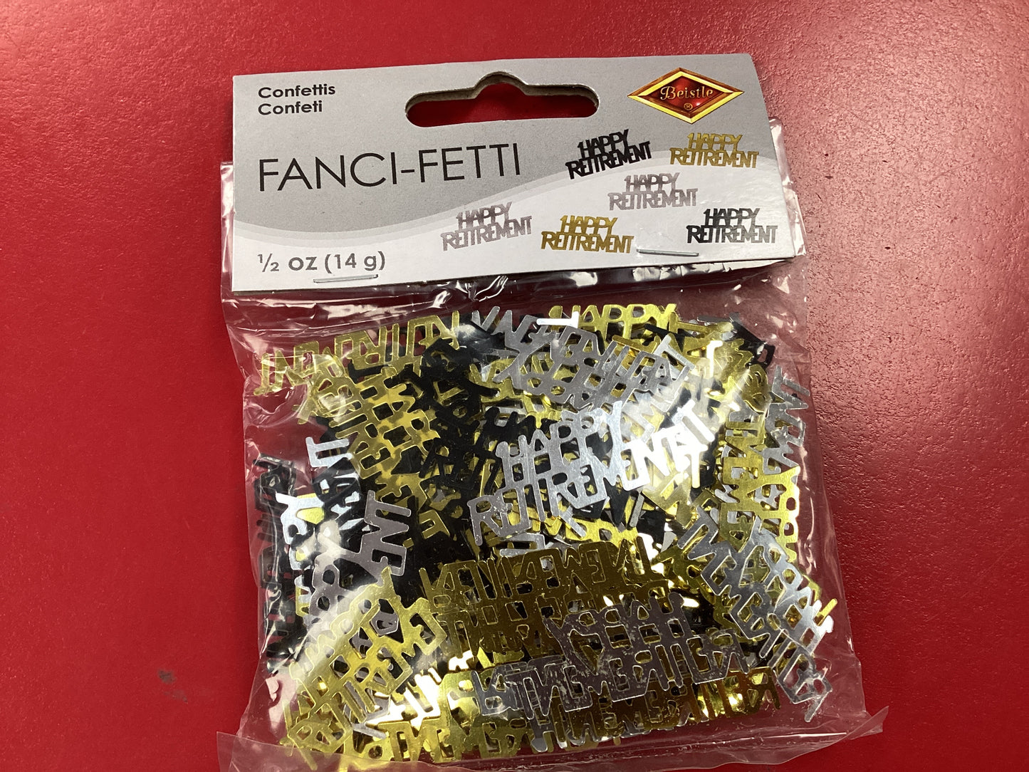 Happy Retirement Confetti