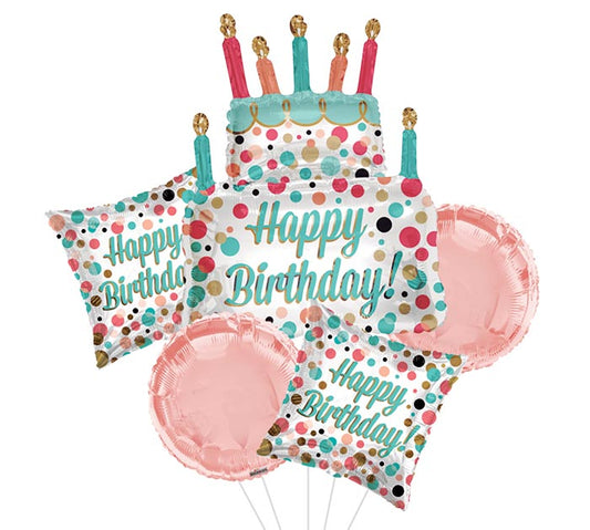 Trendy Birthday Balloon Boquet Kit
