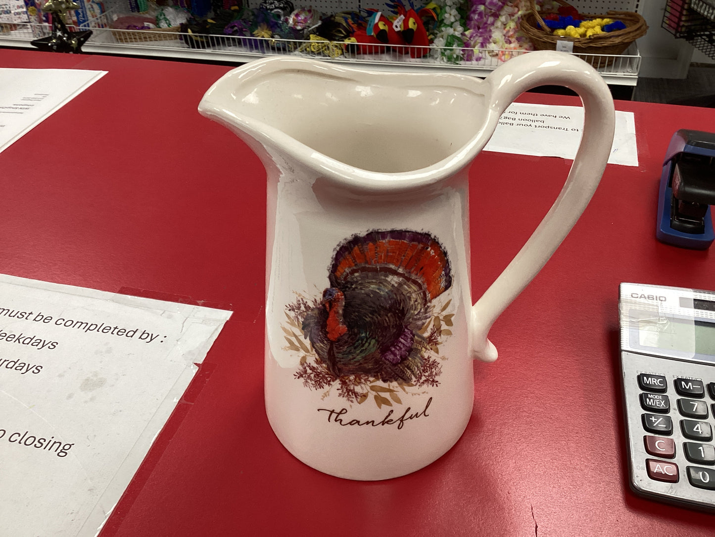 Turkey Pitcher