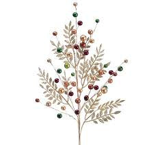 Earth Tone Berries with Gold Spray