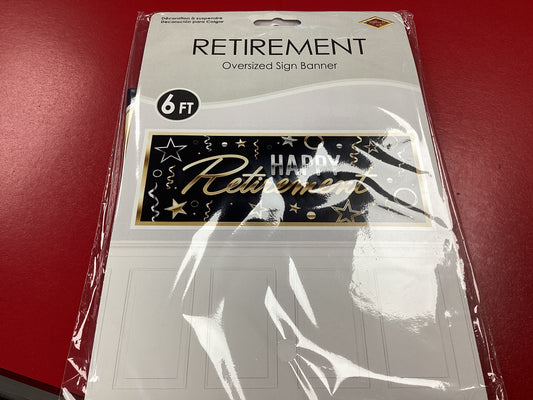 Happy Retirement Banner