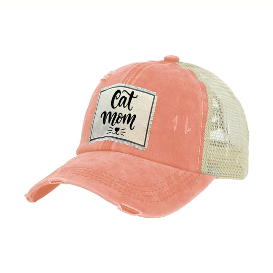 Cat Mom Ball Cap