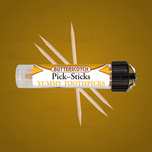 Pick-Sticks Yummy Toothpicks Butterscotch