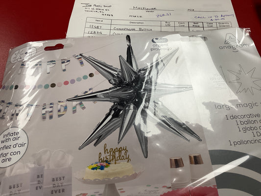 Silver Magic Star Large