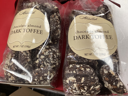 Abdallah Chocolate Almond Dark Toffee