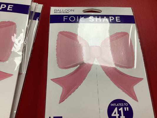 Pink Bow 41 inches