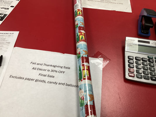 Santa Gift Wrap