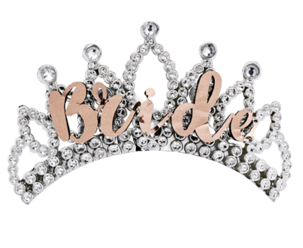 Rose Gold Bride Tiara