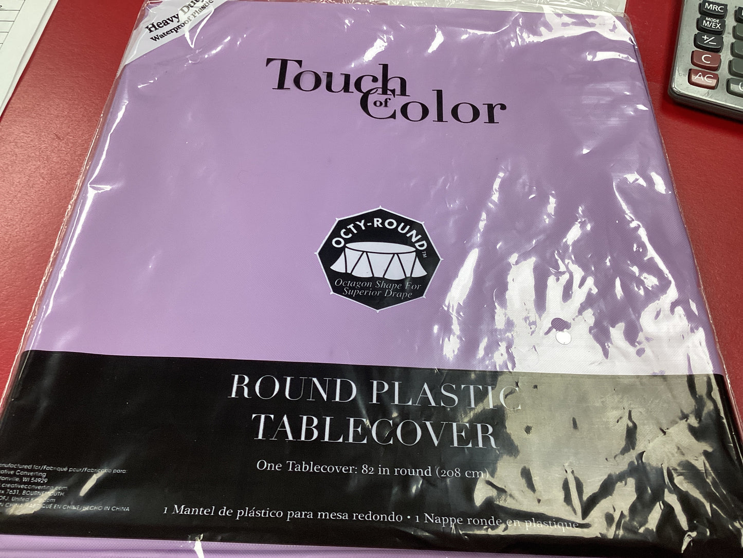 Lavender Round Tablecloth