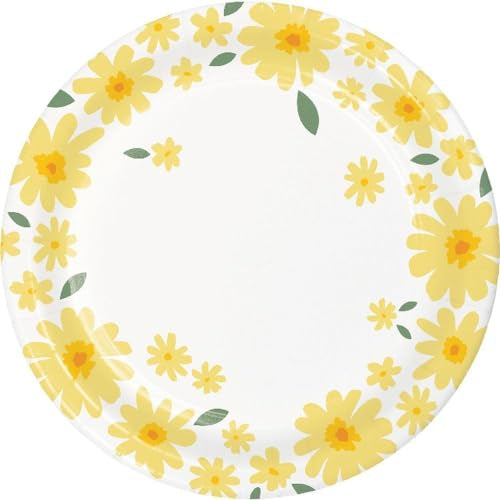 Sweet Daisy Appetizer Plates