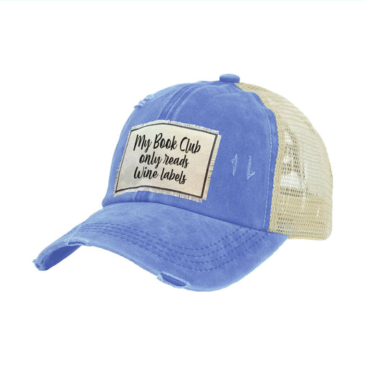 Book Club Wine Ball Cap