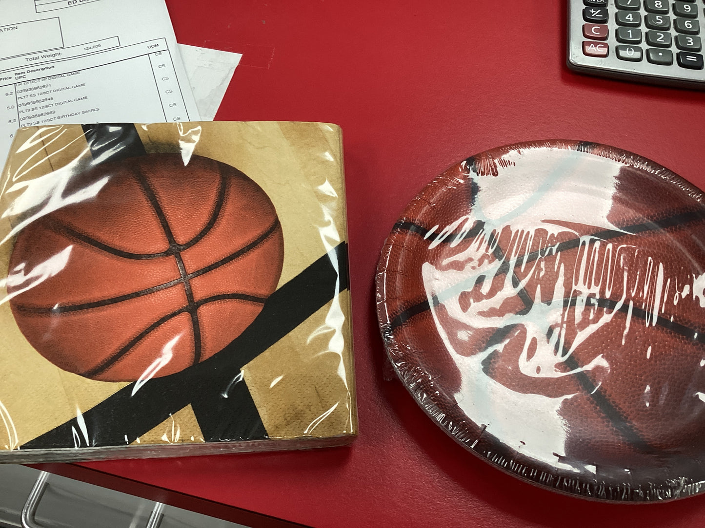 Basketball Plates