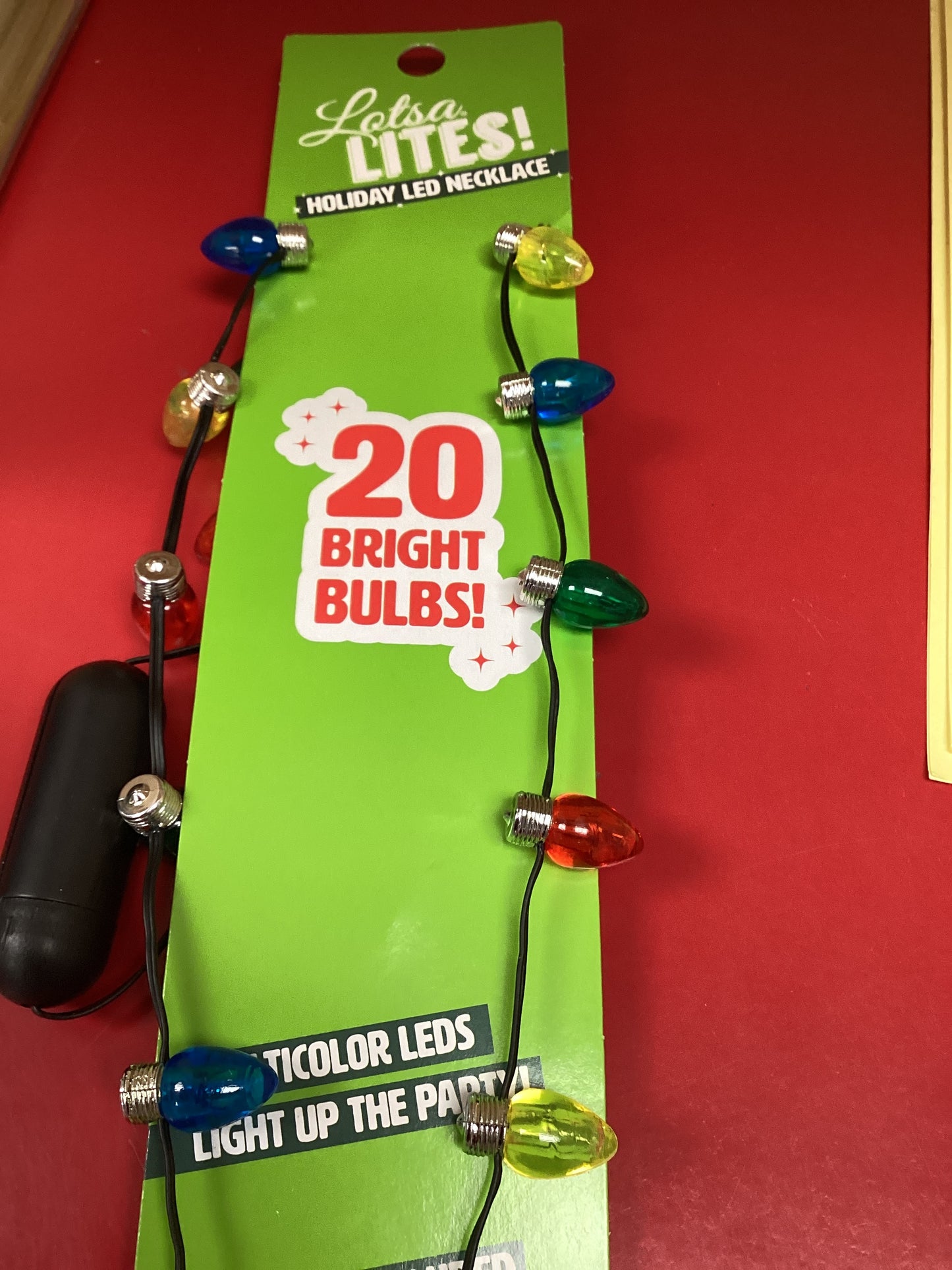 Christmas Litup Necklaces