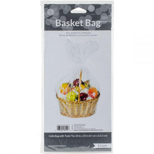 Cellophane Basket Bag