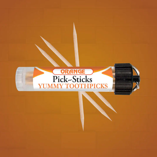 Pick-Sticks Yummy Toothpicks Orange