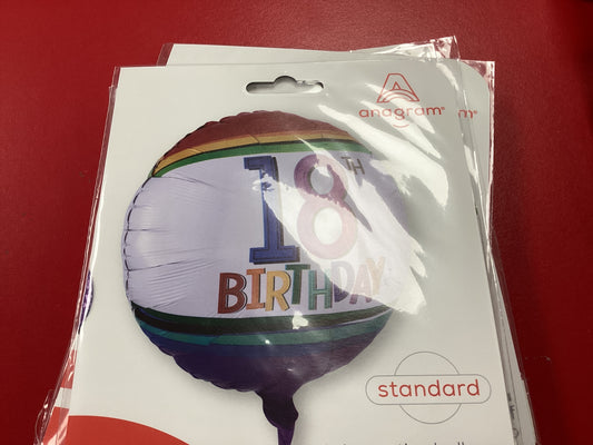 18th Birthday Stripes