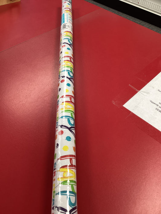 Happy Birthday Gift Wrap