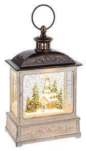 Shimmer LED Church Lantern