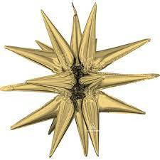 Small Magic Star Balloon-Gold