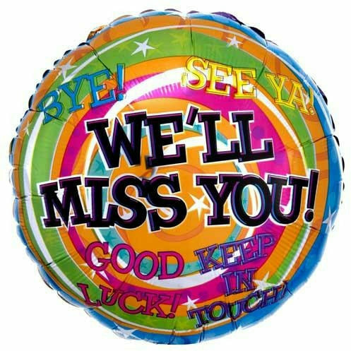 We’ll Miss You