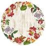 Caspari Berry Botanical Dinner Plates