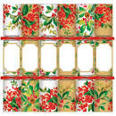 Caspari Holly Chintz Crackers