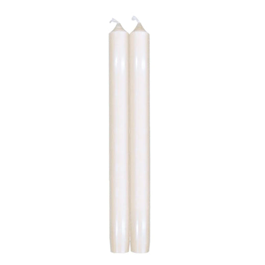 Caspari White Candles